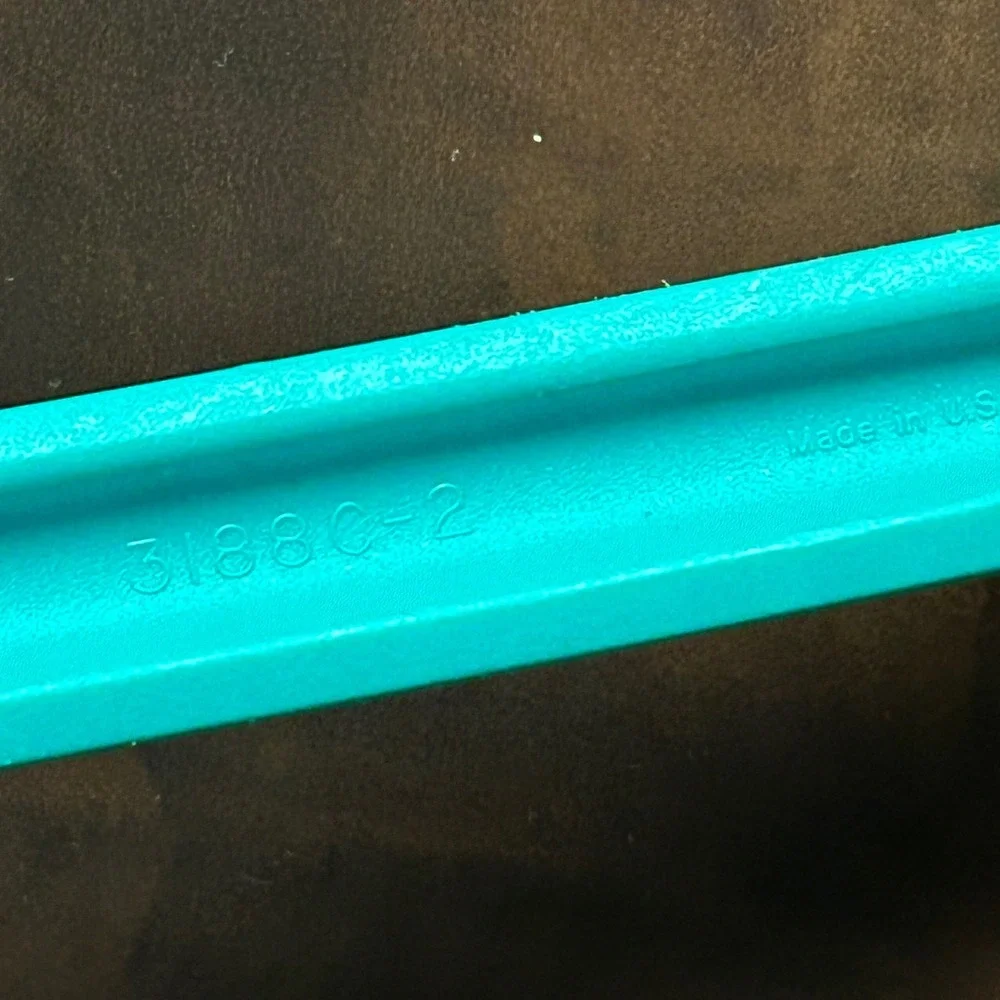 Tupperware Soup Ladle OS Teal Green 3188C-2 Plastic Kitchen Utensil USA